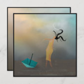 Carte "Souris !" (Devant / Derrière)