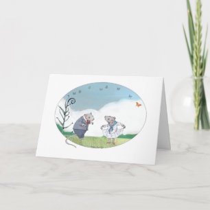 Carte Souris Anniversaire