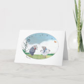 Carte Souris Anniversaire (Devant)