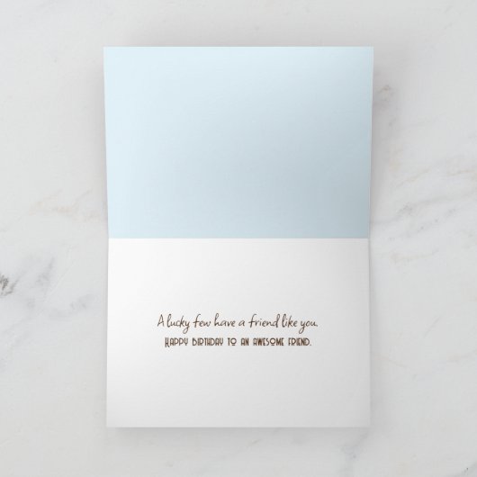 Carte Souris aquarelle d'anniversaire s'étreignant (Intérieur)