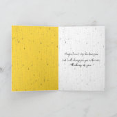 Carte Souris dans un jardin de jonquilles pluvieuses (Intérieur)