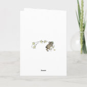 Carte Souris d'Arbre de Noël (Dos)