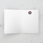 Carte Souris de Noël de Dickens Scrooge Aquarelle (Intérieur)