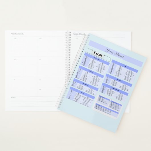 Carte souris de productivité - Raccourcis Excel (Devant avec enveloppe)