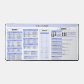 Carte souris de productivité - Raccourcis Word et (Recto)