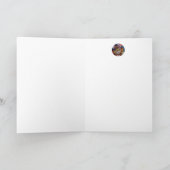 Carte Souris en sorcière d'Halloween et potion aquarelle (Intérieur)