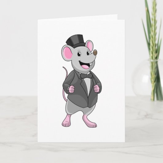 Carte Souris en tant que chambre avec ruban (Devant)