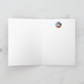 Carte Souris ramoneuse de Noël de Dickens (Intérieur)