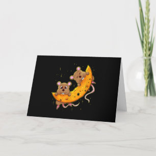 Carte Souris Sur Lune De Fromage Cadeau Faible En Glucid