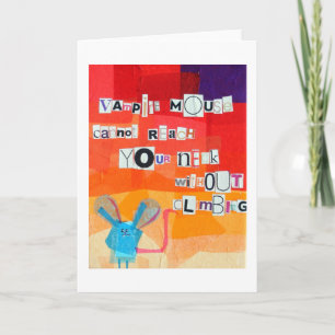 Carte Souris Vampire