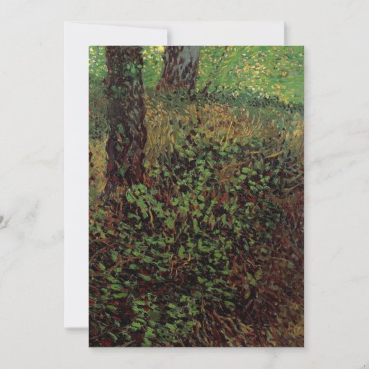 Carte Sous-développement par Vincent van Gogh (Devant)