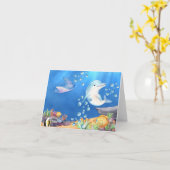 Carte Sous la mer (Fleur jaune)