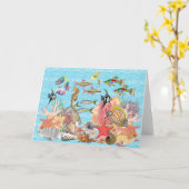 Carte Sous la mer (Fleur jaune)