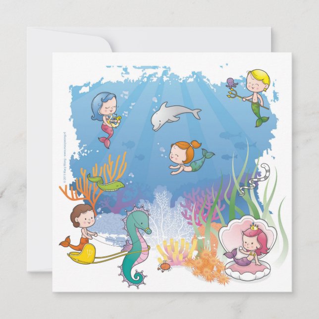 Carte Sous la mer (Devant)