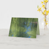 Carte Sous la note Willows (Fleur jaune)