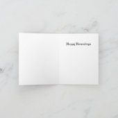 Carte Sous le Mistletoe (Intérieur)