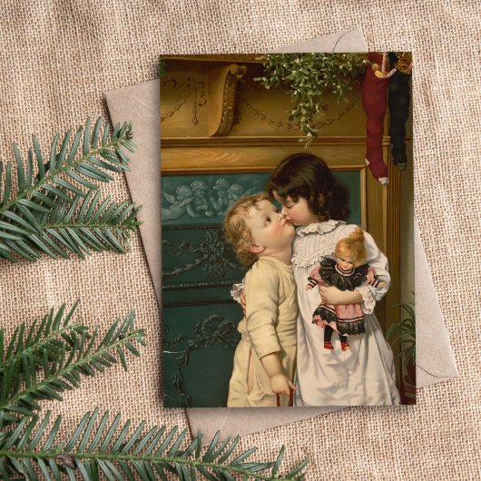 Carte Sous le Mistletoe | Knapp & Co.