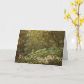 Carte Sous les Feuilles de Dock par Richard Doyle, Fairy (Fleur jaune)