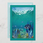 Carte Sous l'invitation maritime (Devant / Derrière)