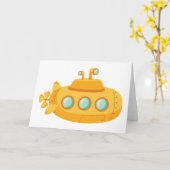 Carte Sous-marin (Fleur jaune)
