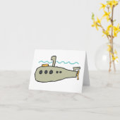 Carte Sous-marin (Fleur jaune)