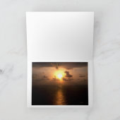 Carte Sous-marin et coucher du soleil (Intérieur)