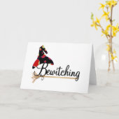 Carte Soutenez les t-shirts et cadeaux d'Halloween (Fleur jaune)