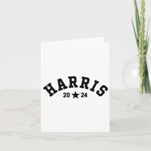 Carte Soutenir Kamala-harris Vote 2024 Président Je Suis