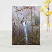 Carte South Silver Falls, Oregon (Fleur jaune)