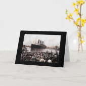 Carte Southhampton partant titanique (Fleur jaune)