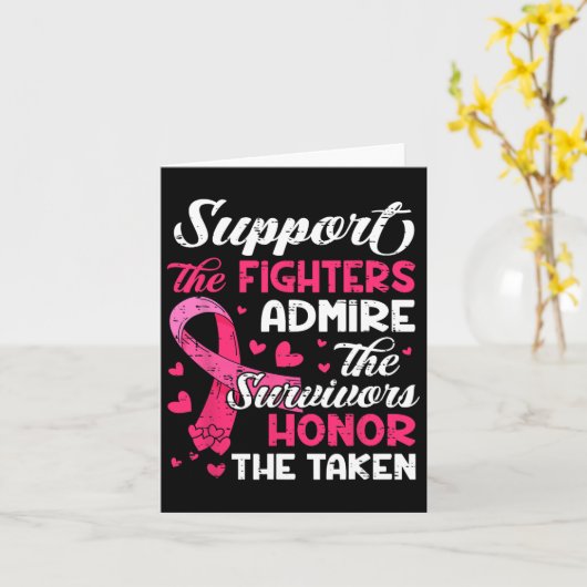 Carte Soutien au cancer Admirez les prix honorifiques du (Fleur jaune)