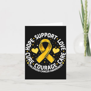 Carte Soutien aux familles touchées par le cancer infant