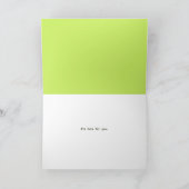 Carte Soutien de ma fille triste (Intérieur)