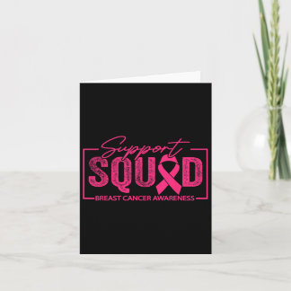 Carte Soutien du guerrier du cancer du sein Équipe du ca