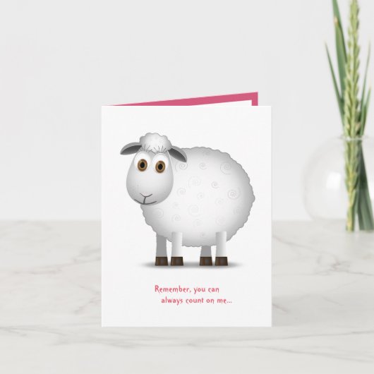 Carte Soutien / Encouragement / Amitié (Devant)