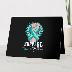Carte Soutien Équipe de sensibilisation au cancer du col