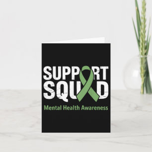 Carte Soutien Équipe Tournesol Cheveux Santé mentale