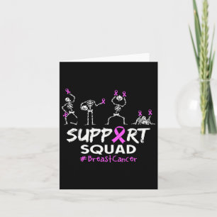 Carte Soutien Squad Sensibilisation au cancer du sein Sk