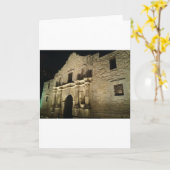 Carte Souvenez-vous de l'Alamo (Fleur jaune)