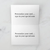 Carte Souvenez-vous toujours que vous êtes spécial  (Intérieur)