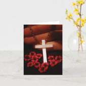 Carte Souvenir (Fleur jaune)