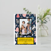 Carte souvenir de Noël inoubliable (Debout devant)