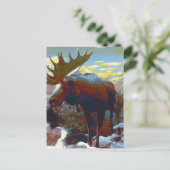 Carte souvenir de Park City Moose (Debout devant)