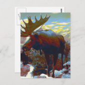 Carte souvenir de Park City Moose (Devant / Derrière)
