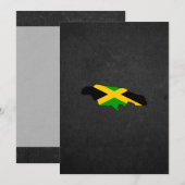 Carte Souvenir de voyage en Jamaïque (Devant / Derrière)