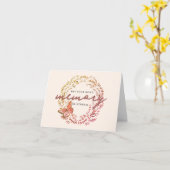 Carte Souvenir Éternel de Sympathie Personnalisé (Fleur jaune)