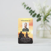 Carte souvenir Père Son Pêcheur Pêcheur Pêcheur (Debout devant)