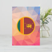 Carte Souvenir Sri Lanka (Debout devant)