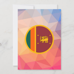 Carte Souvenir Sri Lanka