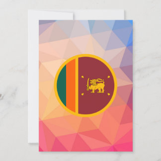 Carte Souvenir Sri Lanka